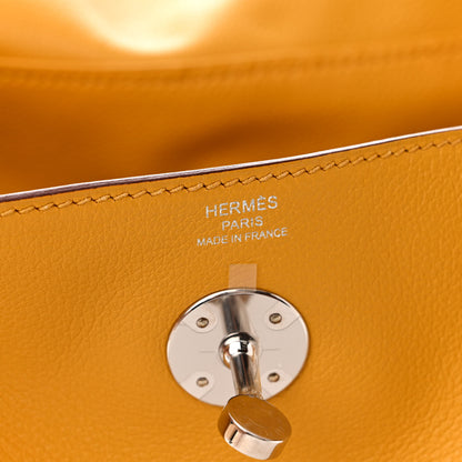 Hermes Evercolor Lindy 26 Jaune Ambre 6 of 11