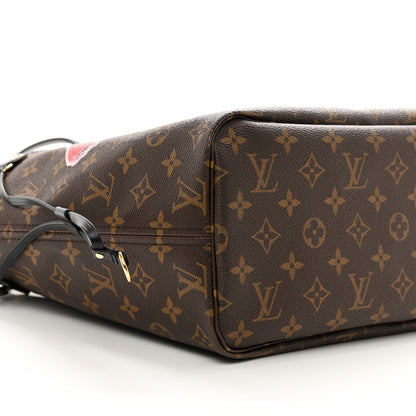Louis Vuitton Monogram My LV World Tour Neverfull MM 8 of 9