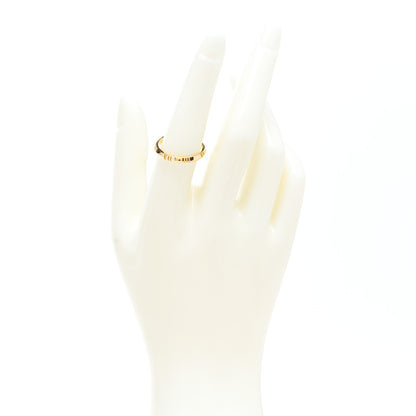 Tiffany 18K Yellow Gold Atlas X Closed Narrow Ring 54 7 2 of 4