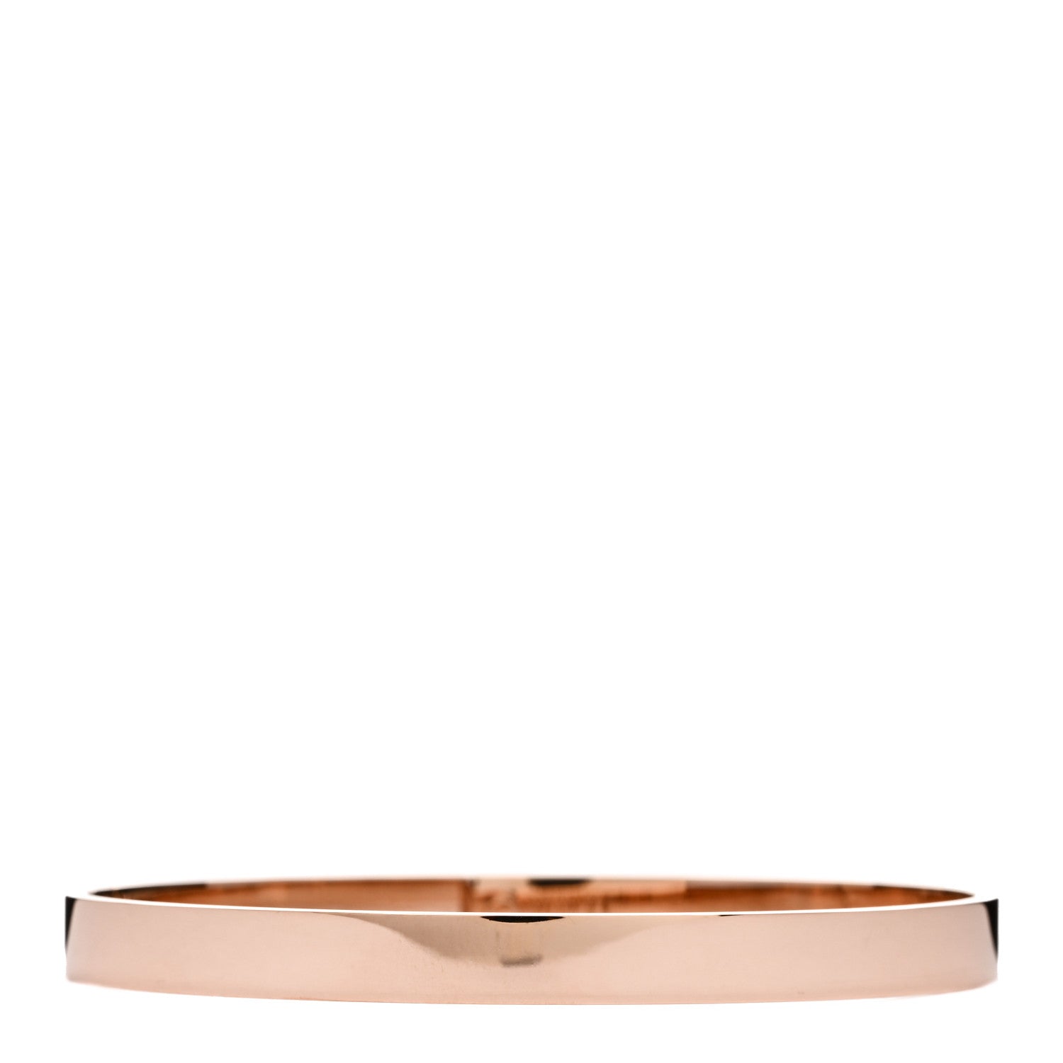 Hermes 18K Rose Gold Diamond PM Kelly Bracelet ST 2 of 4