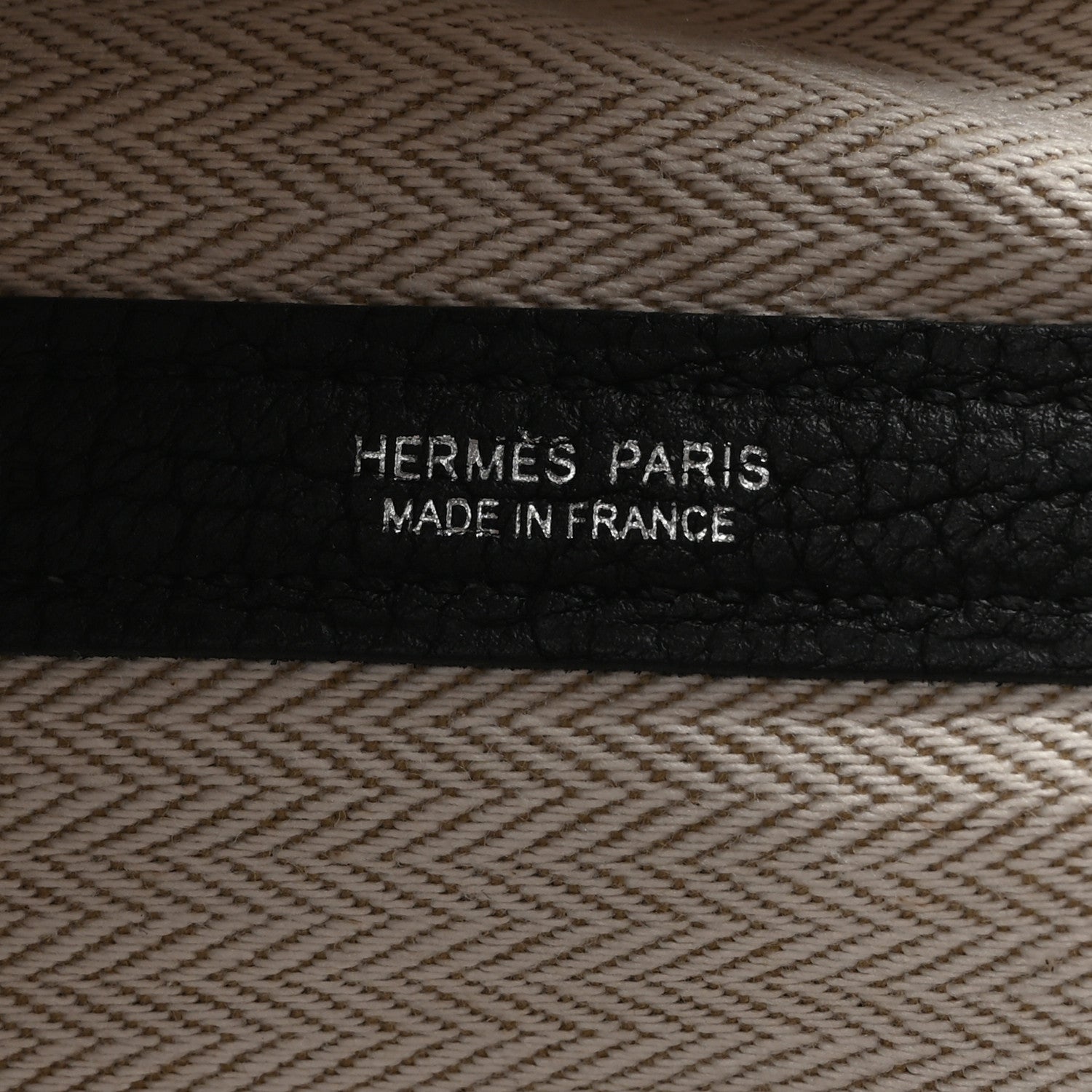 Hermes Negonda Garden Party Tote 36 MM Black 6 of 10