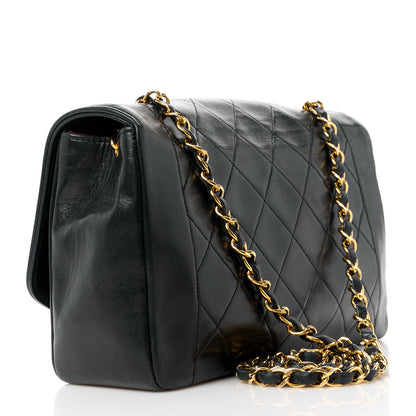 Chanel Lambskin Quilted Medium Single Flap Black 3 of 12
