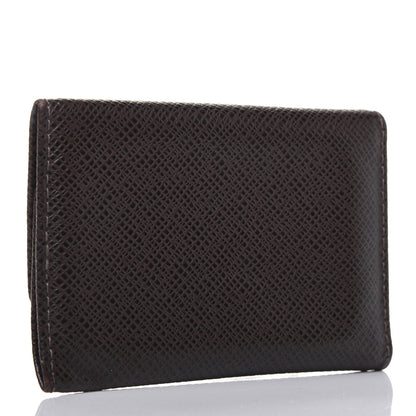 Louis Vuitton Taiga 6 Key Holder Grizzli 3 of 14
