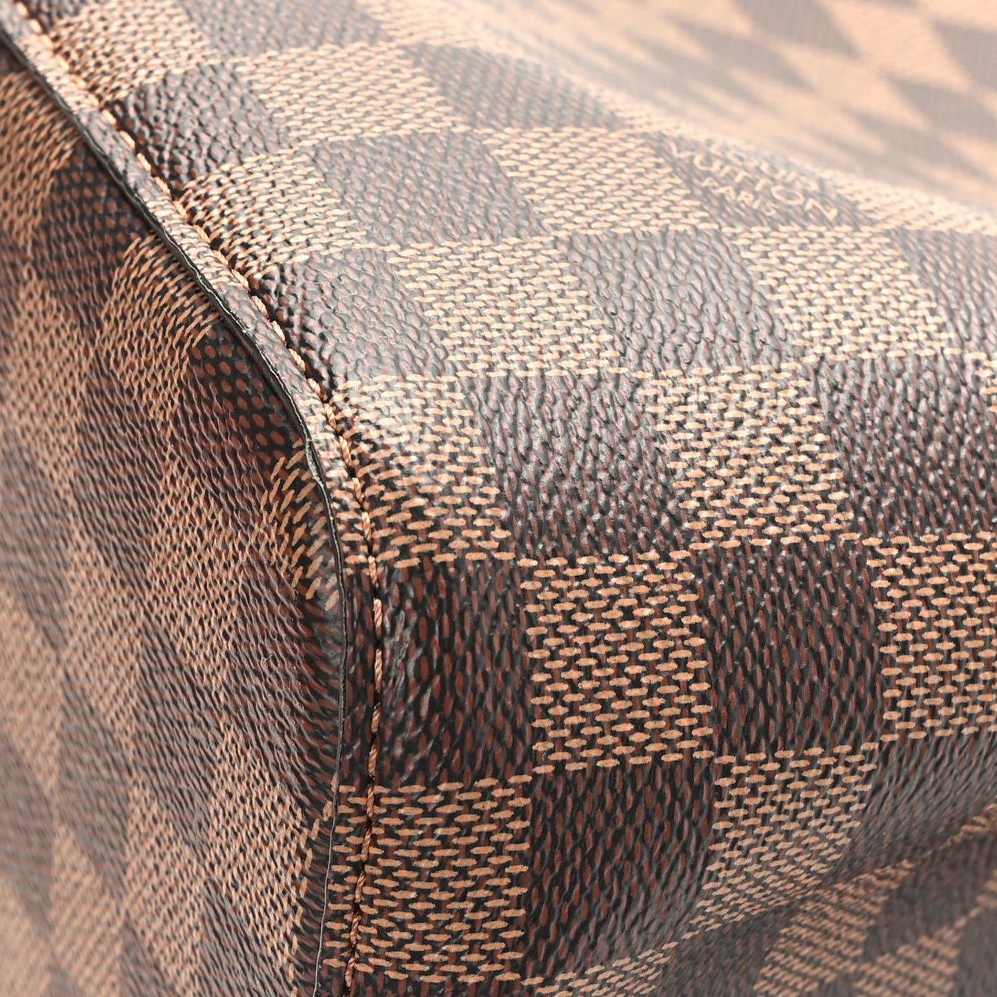 Damier Ebene Neonoe MM Safran