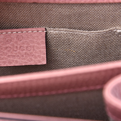 Gucci Dollar Calfskin Small Interlocking G Shoulder Bag Soft Pink 6 of 10