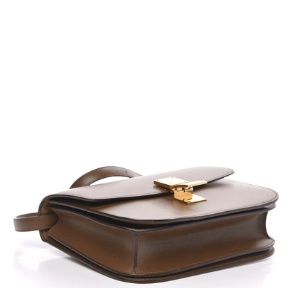 Celine Box Calfskin Medium Classic Box Flap Bag Camel 4 of 11