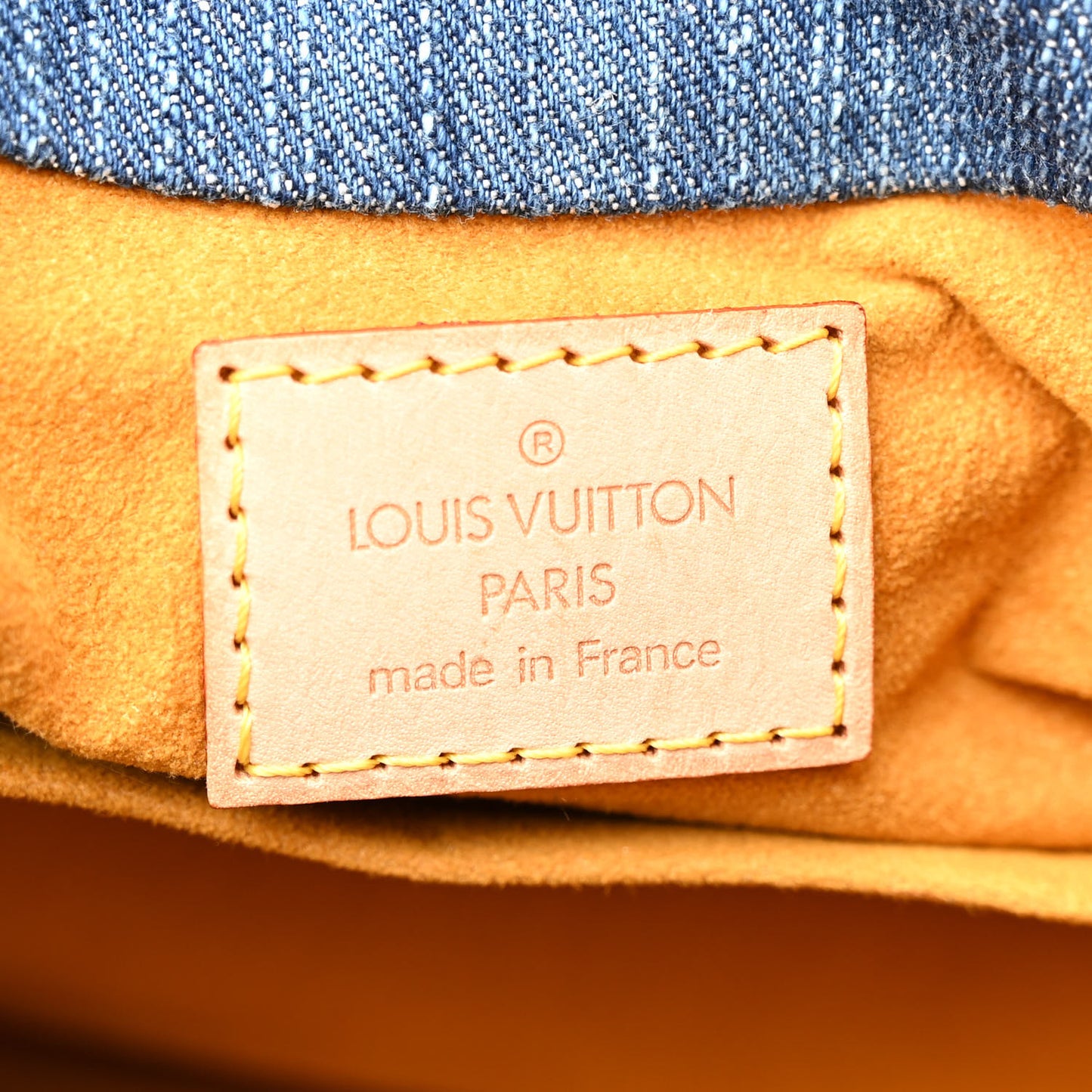 Monogram Denim Pleaty Blue