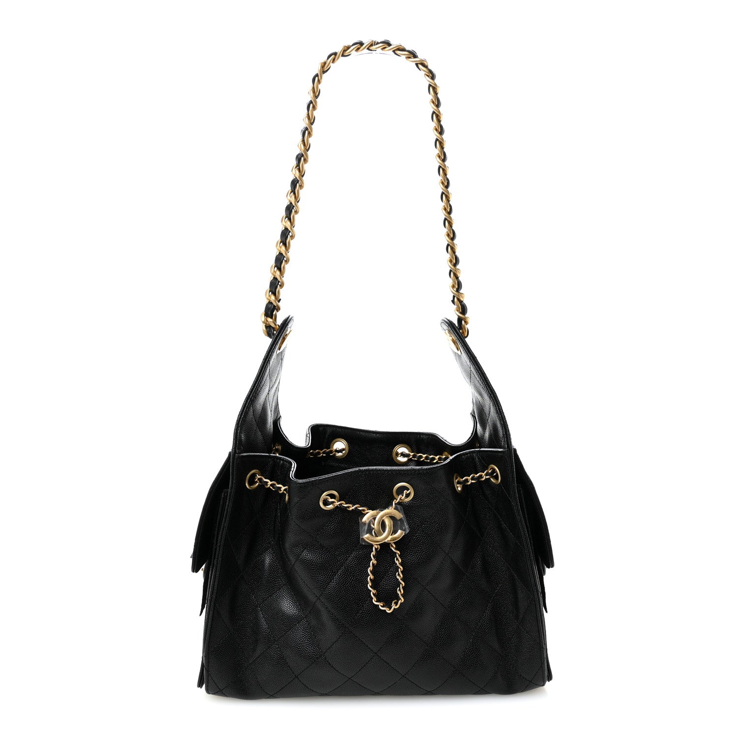 Chanel Caviar Quilted Small Chanel 25 Handbag Black 1 of 10