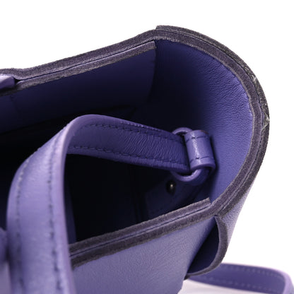 Bottega Veneta Calfskin Maxi Intreccio Mini Arco Tote Wisteria 12 of 13