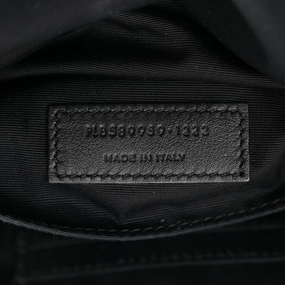 Saint Laurent Grain De Poudre Monogram Belt Bag Black 7 of 12