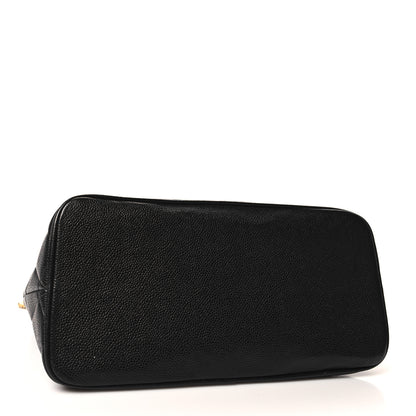 Chanel Caviar Quilted Medallion Tote Black 4 of 10