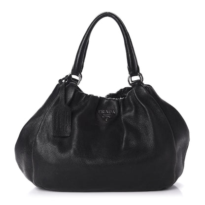 Prada Cervo Antik Bauletto Black 1 of 10