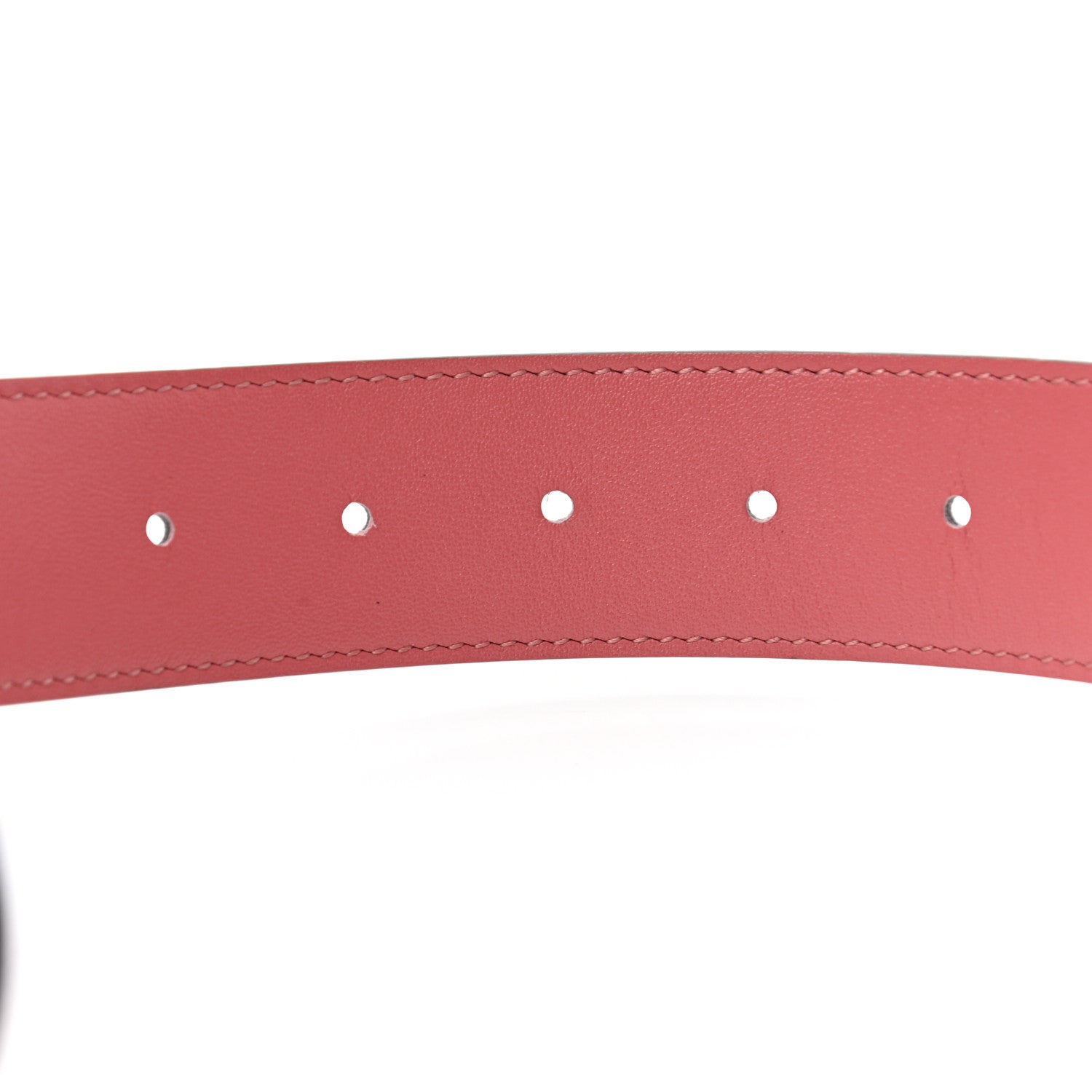 Gucci GG Supreme Monogram Blooms Moon Calfskin Interlocking G 37mm Belt 80 32 Beige Ebony Multicolor Dry Rose 5 of 5