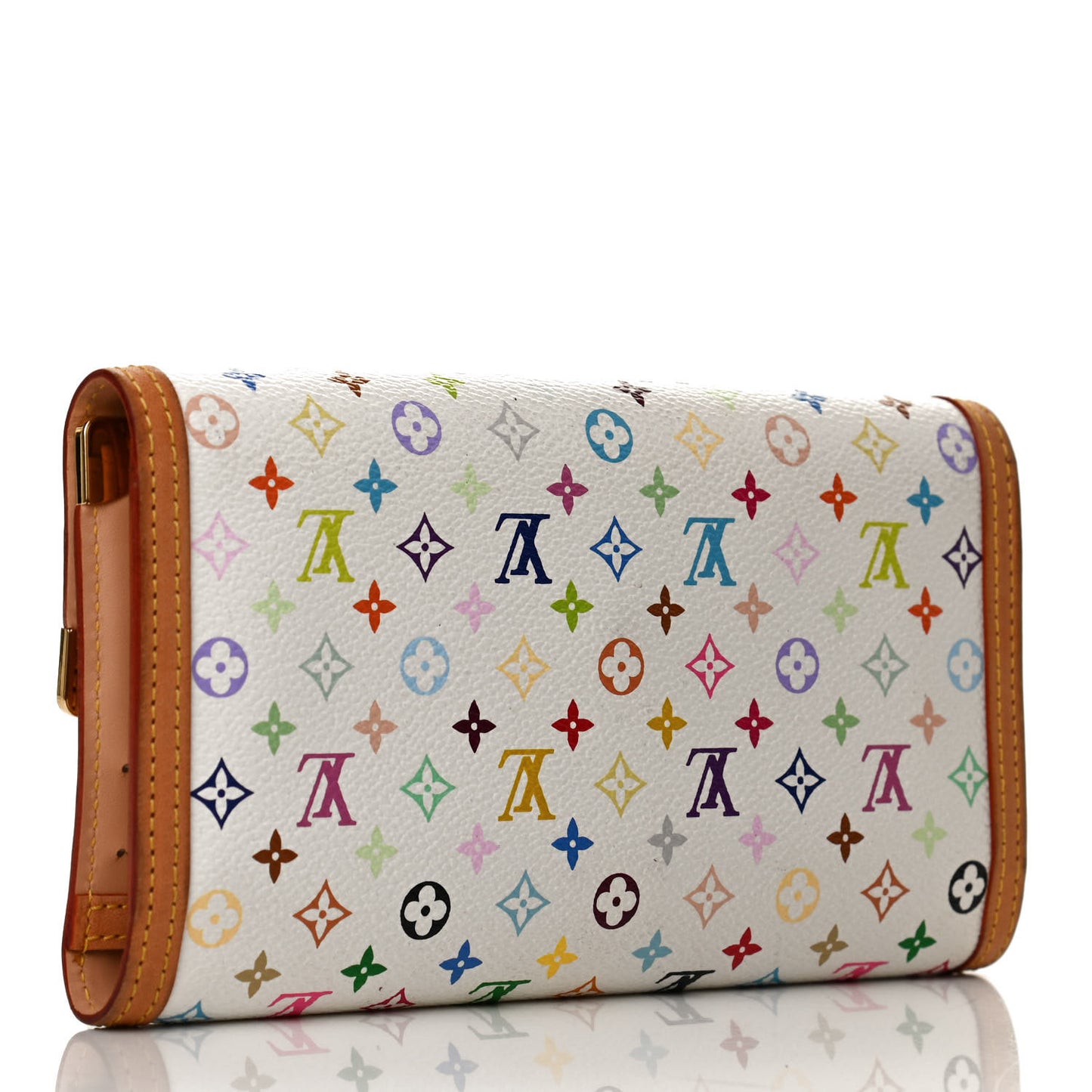 Monogram Multicolor Porte Tresor International Wallet White