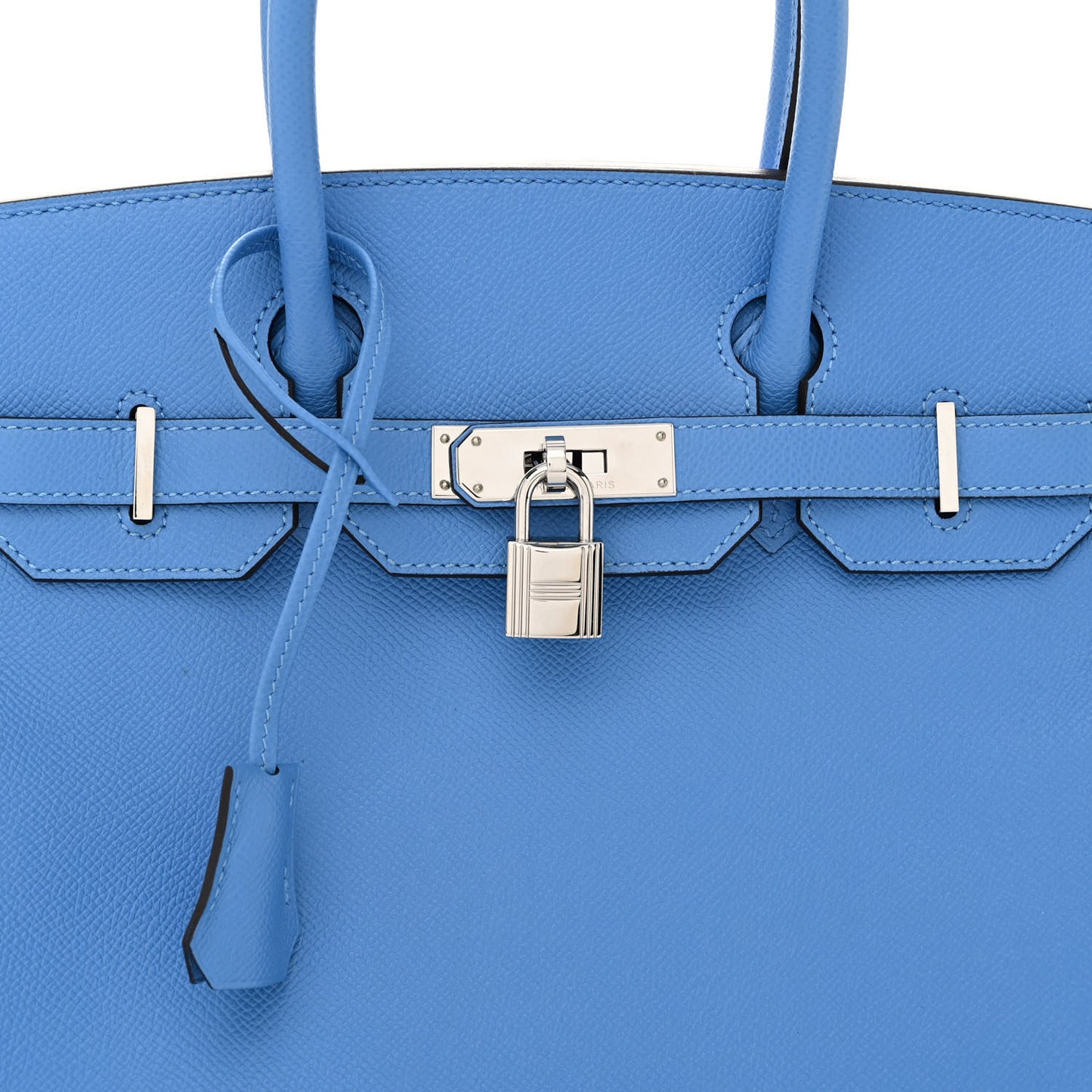 Epsom Birkin 30 Bleu Paradis