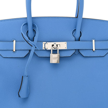Hermes Epsom Birkin 30 Bleu Paradis 8 of 12