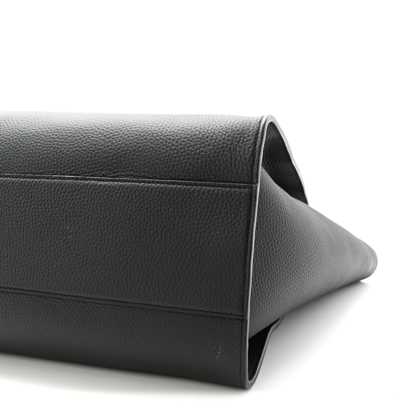 Matte Grained Calfskin Marlo 17 Dark Pine