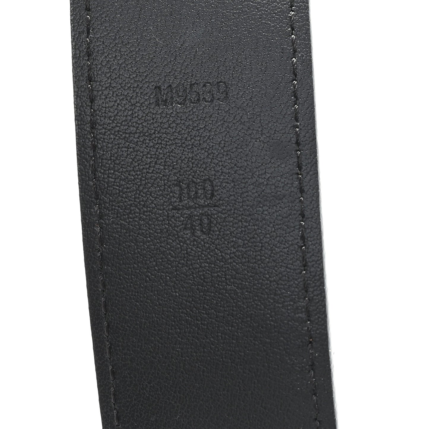 Suede Calfskin Mini Damier 40mm Belt 100 40 Blue