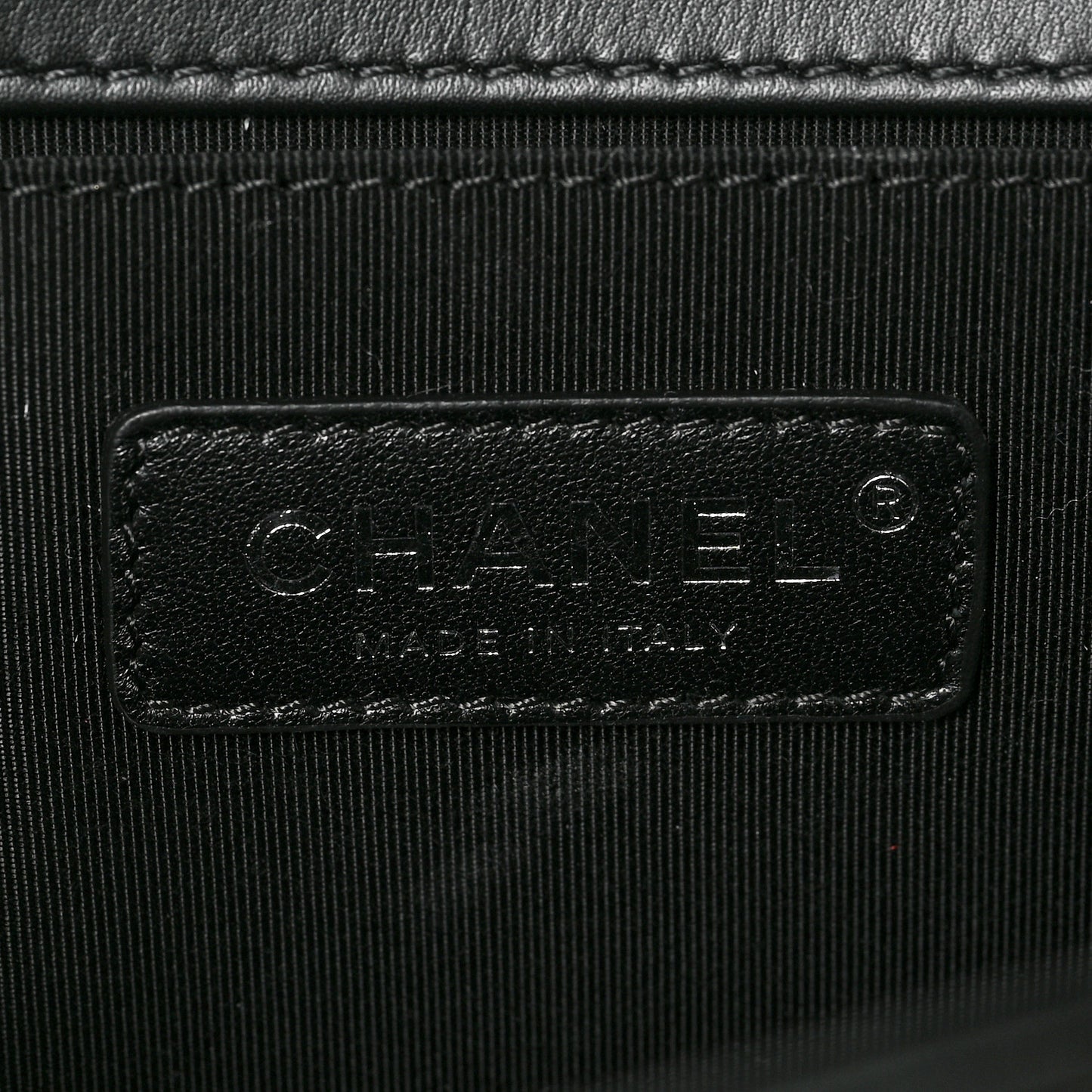 Tweed Calfskin Medium Boy Flap Black White