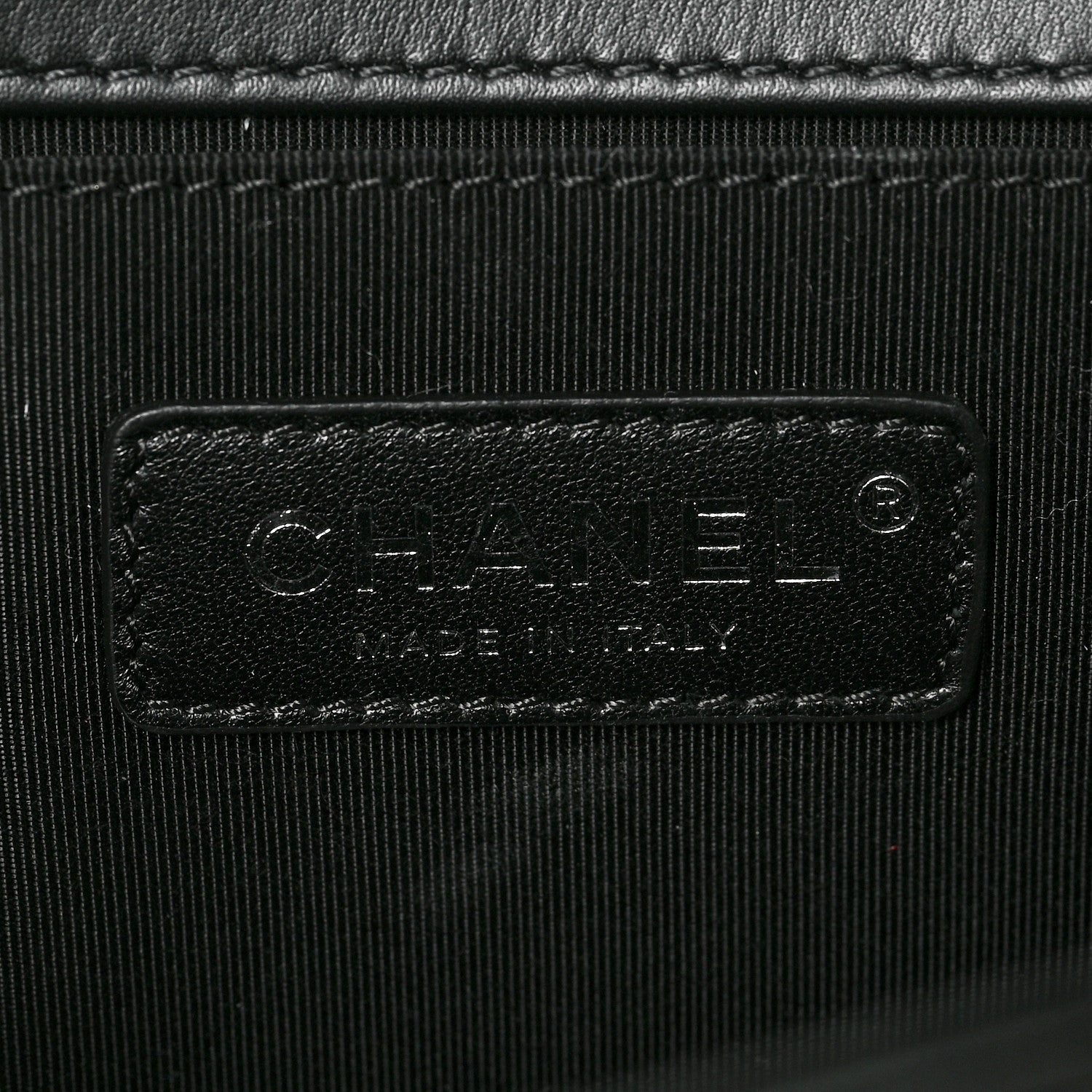 Chanel Tweed Calfskin Medium Boy Flap Black White 6 of 9