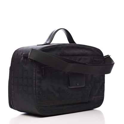 Chanel Nylon Travel Small Suitcase Black 3 of 15