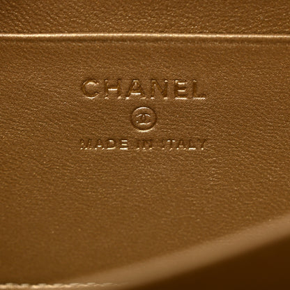 Chanel Lambskin Quilted CC Pearl Crush Camera Case White 6 of 10