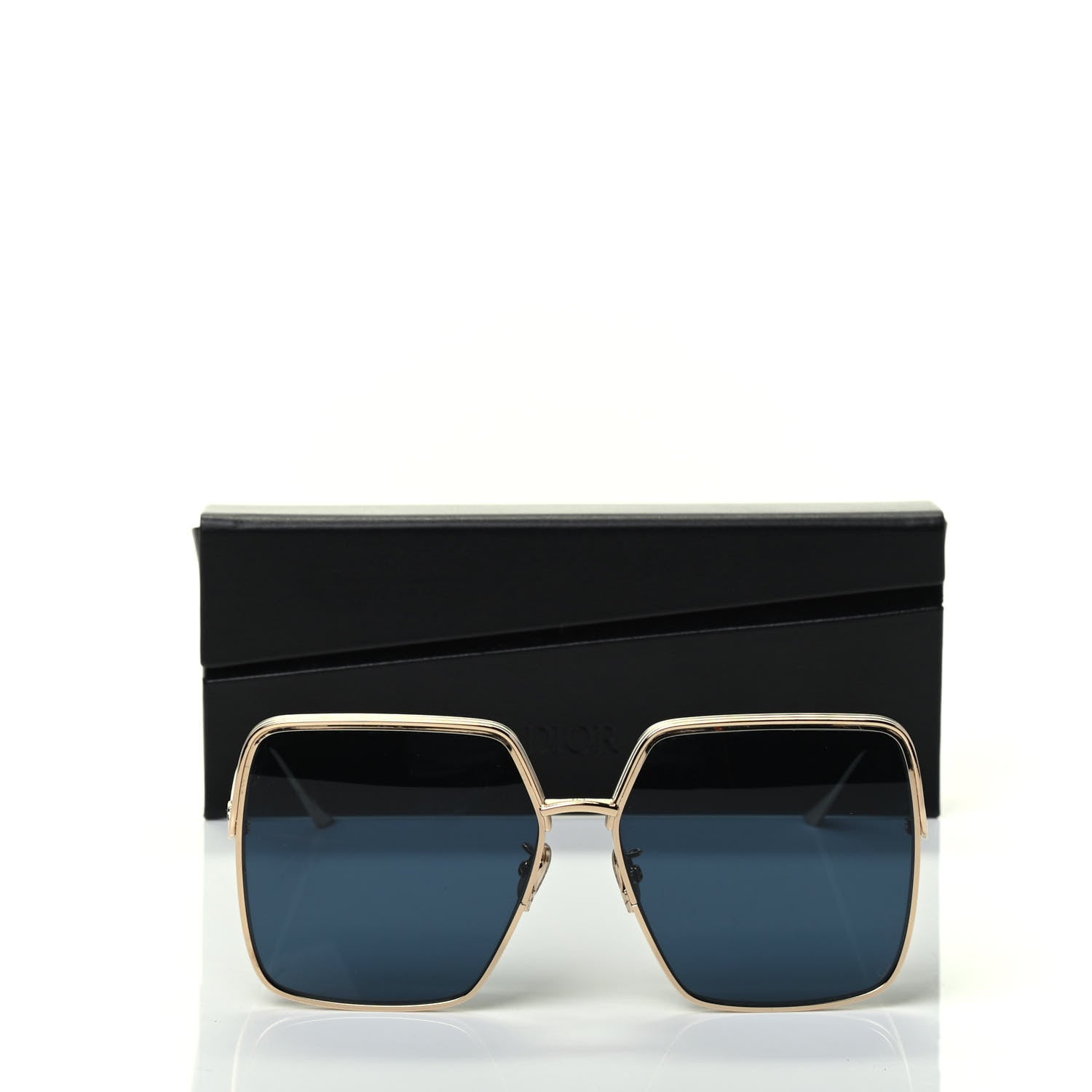 Christian Dior Metal EverDior Square Sunglasses Gold 7 of 7