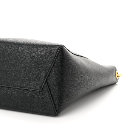 Celine Soft Grained Calfskin Small Sangle Bucket Bag Black 8 of 14