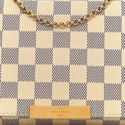 Louis Vuitton Damier Azur Favorite MM 8 of 10