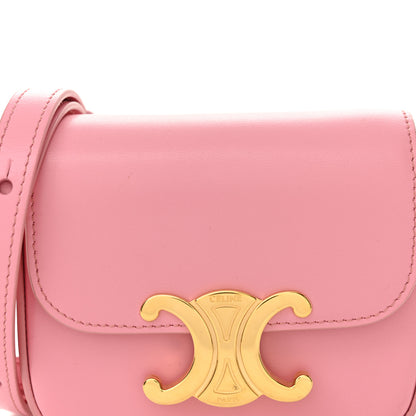 Celine Shiny Calfskin Mini Claude Rose 8 of 11
