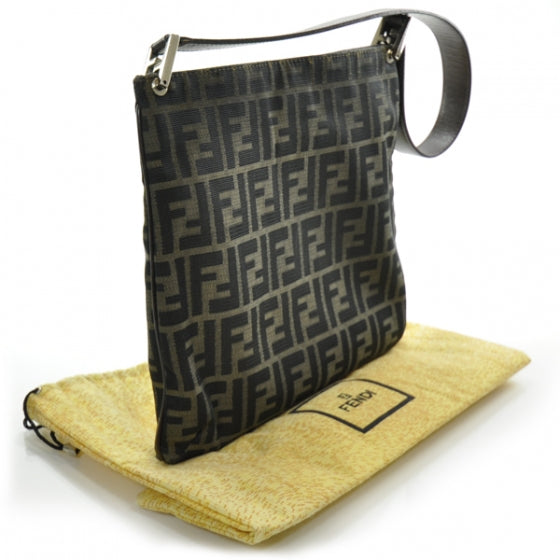 Fendi Zucca Shoulder Bag Tobacco 4 of 9