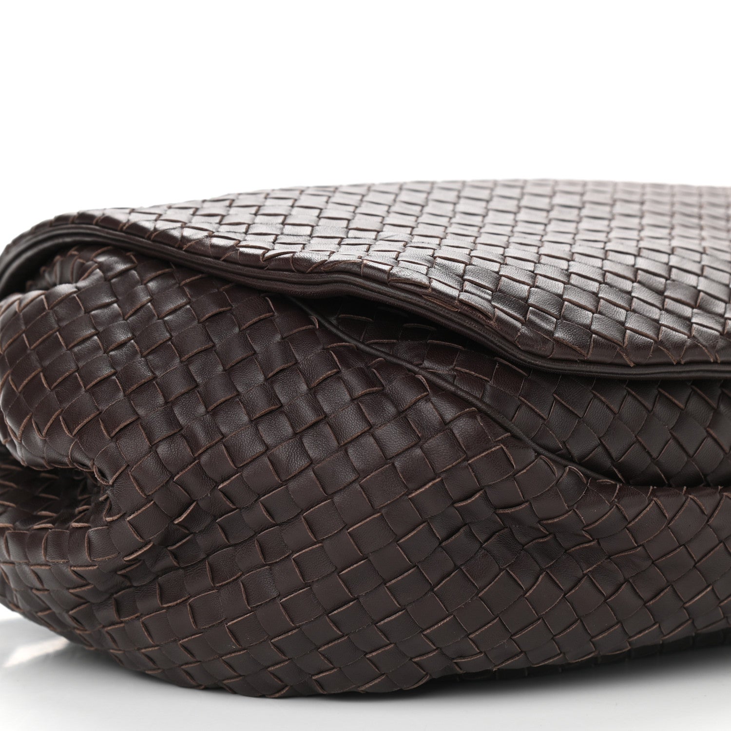 Bottega Veneta Nappa Intrecciato Messenger Bag Ebano 8 of 9