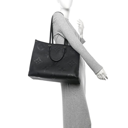 Louis Vuitton Empreinte Monogram Giant Onthego GM Black 2 of 11