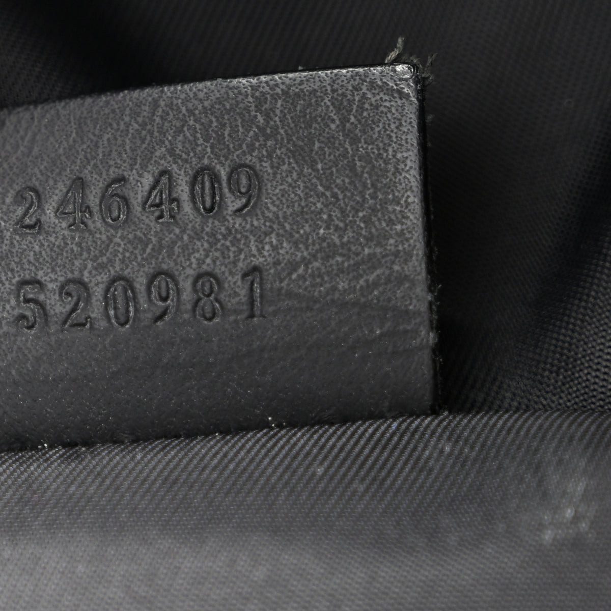 Guccissima Web Belt Bag Black
