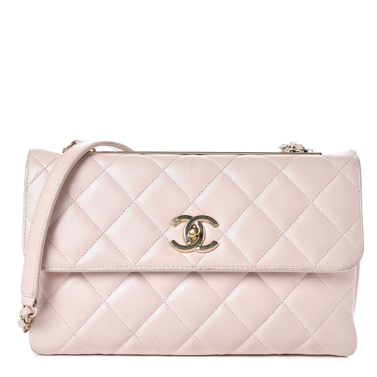 Chanel Lambskin Quilted Medium Trendy CC Flap Pink 1 of 23
