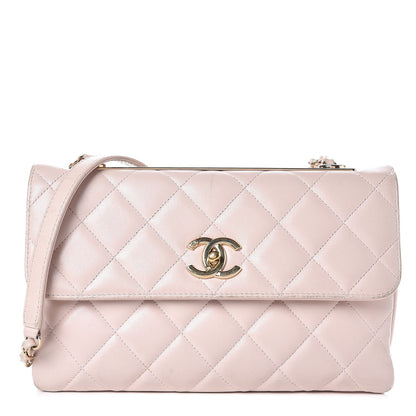 Chanel Lambskin Quilted Medium Trendy CC Flap Pink 1 of 23