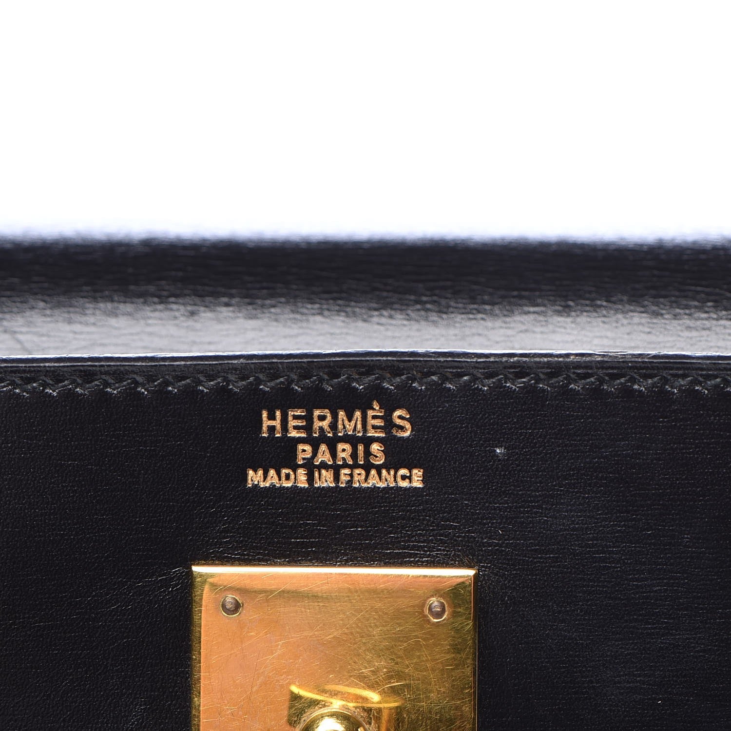 Hermes Box Kelly Retourne 32 Black 17 of 49