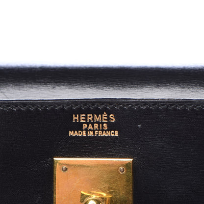 Hermes Box Kelly Retourne 32 Black 16 of 47
