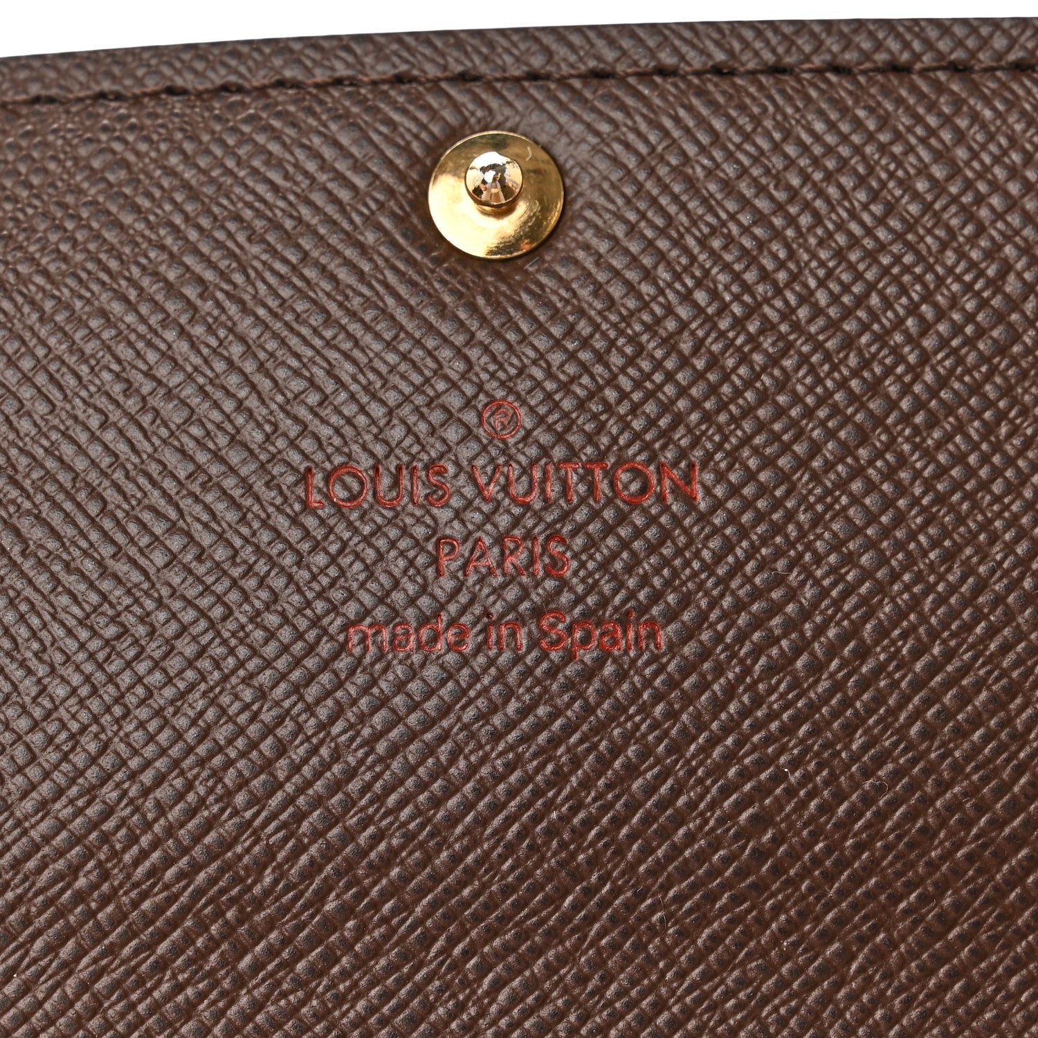Louis Vuitton Damier Ebene Sarah Wallet 6 of 11