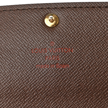 Louis Vuitton Damier Ebene Sarah Wallet 6 of 11
