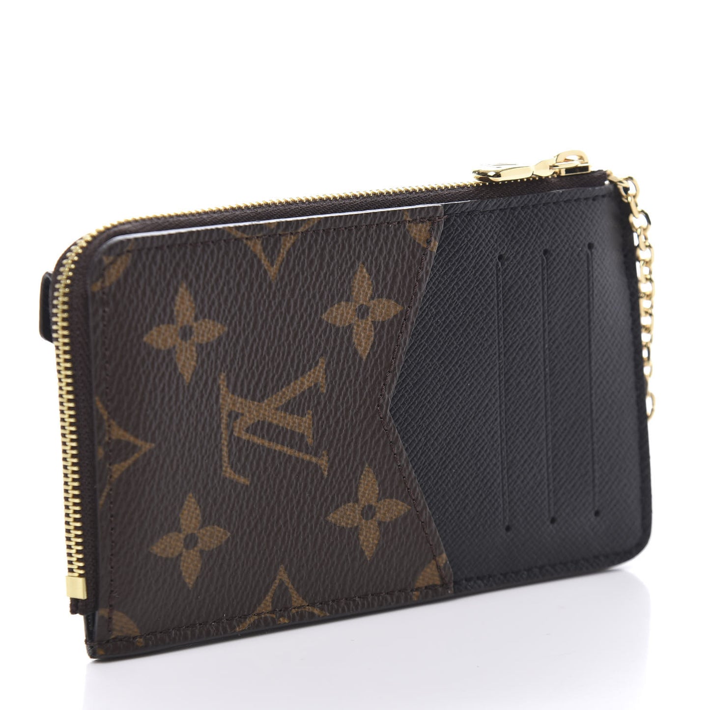 Monogram Recto Verso Card Holder Black