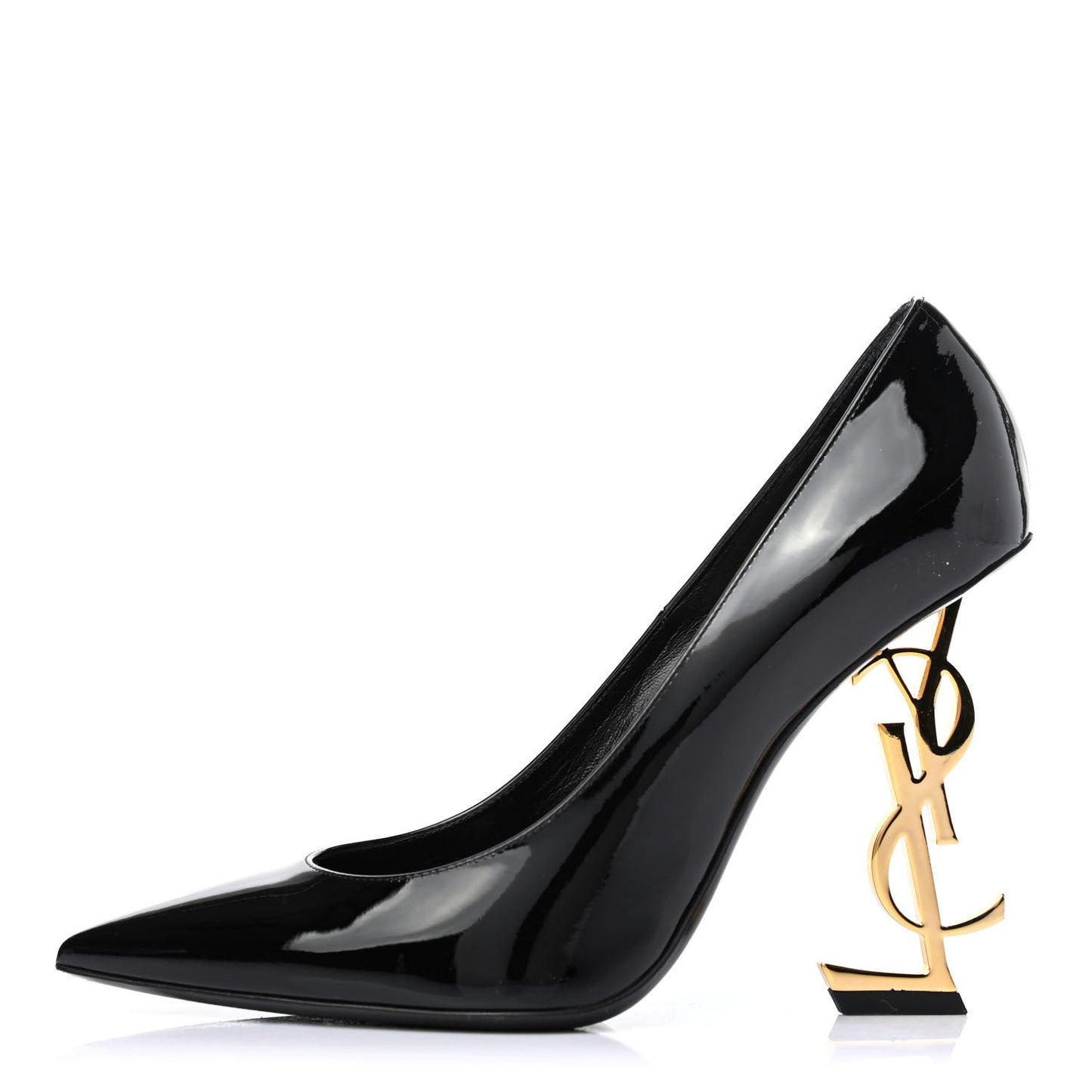 Patent Opyum 110 Pumps 37.5 Black Gold