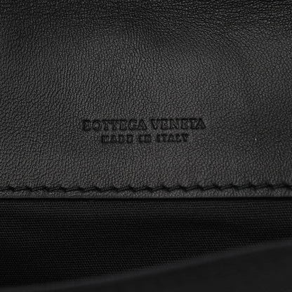Bottega Veneta Nappa Intrecciato Nylon High Tech Crossbody Pouch Black 6 of 9