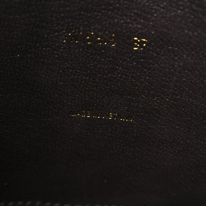 Prada Capra Antic Donna Tall Riding Boots 37 Ebano 10 of 12