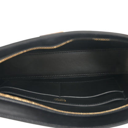Burberry Smooth Calfskin TB Shoulder Bag Black 5 of 10