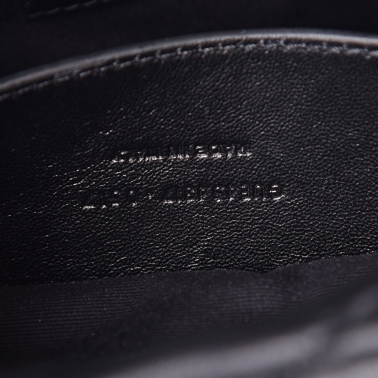 Saint Laurent Calfskin Y Quilted Monogram Small Loulou Bowling Bag Black 9 of 10
