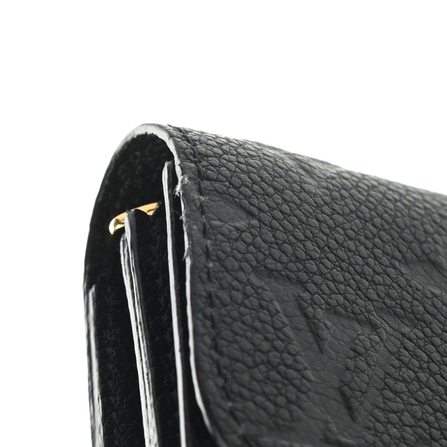 Louis Vuitton Empreinte Ariane Wallet Black 8 of 9