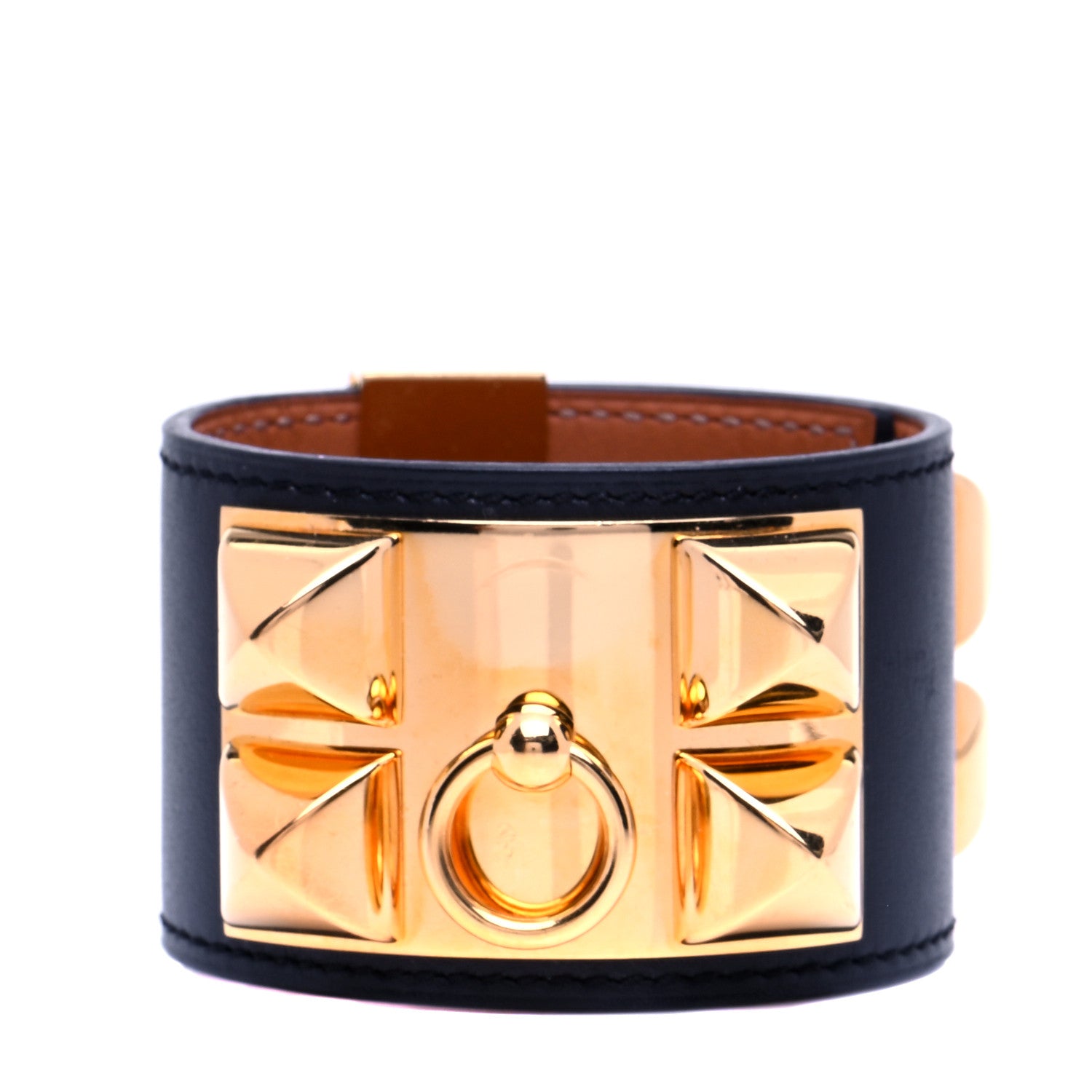 Hermes Chamonix Collier de Chien CDC Bracelet S Black 1 of 6