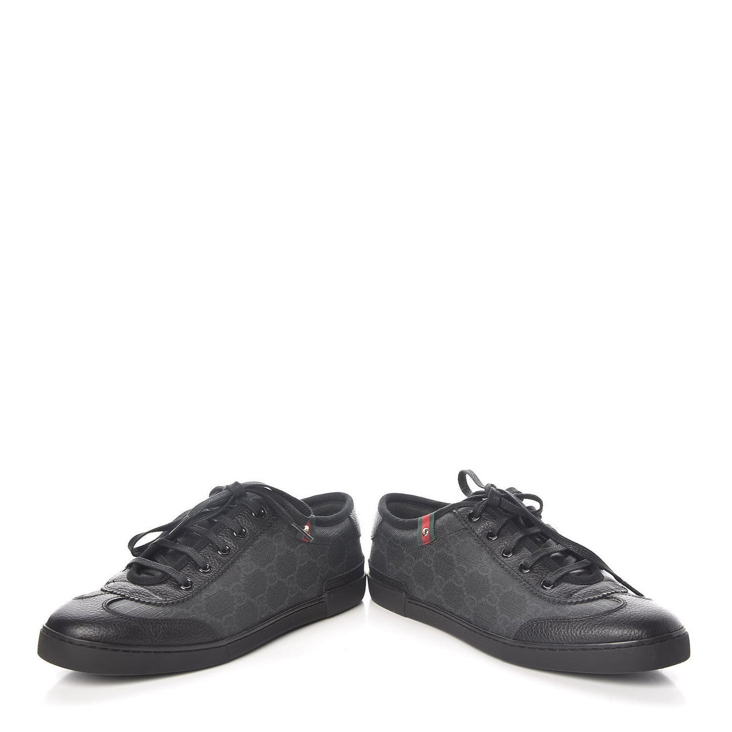 GG Supreme Monogram Womens Sneakers 36.5 Black