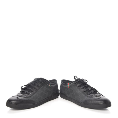 Gucci GG Supreme Monogram Womens Sneakers 36.5 Black 6 of 11